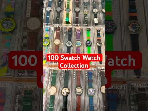 100 Vintage Swatch Watch Collection | Collector’s Swatch Watches | Christmas is here! #swatch