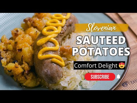 Slovenian Delight (Pražen Krompir) #foodievideo #sauteed #comfortfood