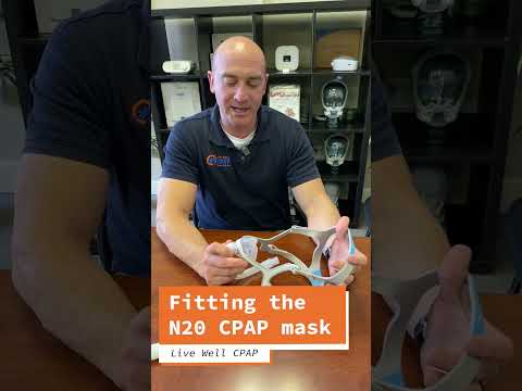 Resmed CPAP N20 mask: Fitting and Cleaning