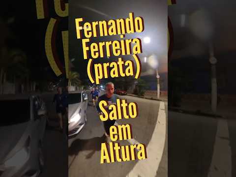 25 de maio - Fernando Ferreira (prata) no Salto em Altura
