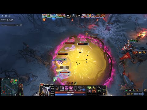 Yatoro 30 LVL Faceless Void ft qojqva Ember Spirit against v1olent Juggernaut