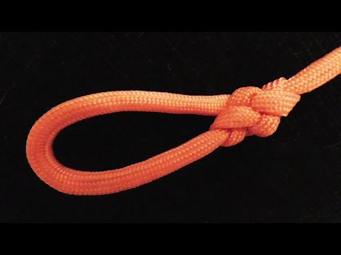 "How To Tie The Broach Loop Knot With Paracord"