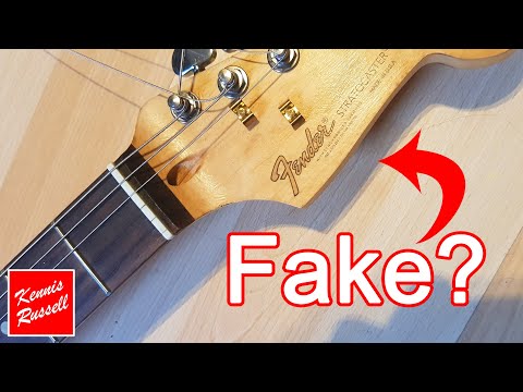 Is This Fender Stratocaster Fake? (1992 Fender USA Strat)