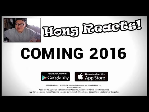 Damit wurde der HYPE geboren! erster Pokemon Go Trailer 2016 - Hong Reacts!