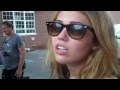 Miley Cyrus and Douglas Booth - Rehearsing on ...