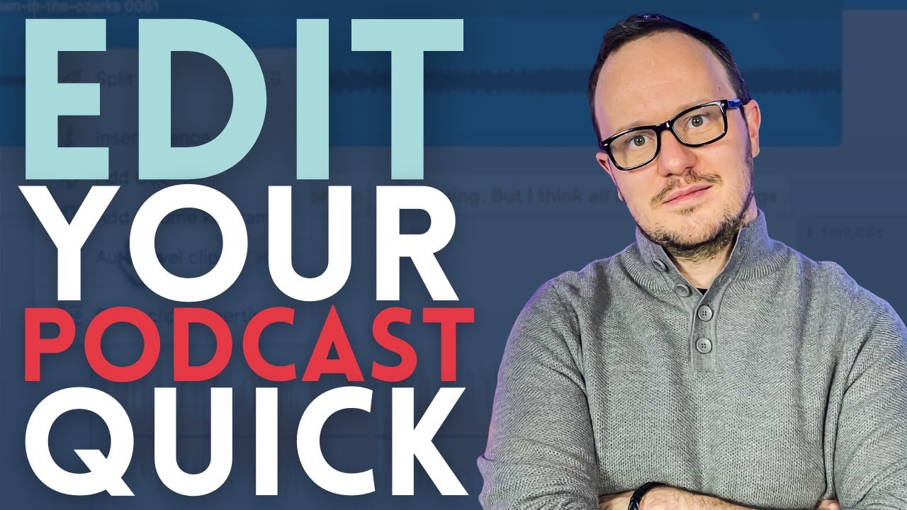 Tips from a Podcast Editor // Edit Your Podcast Quick - YouTube