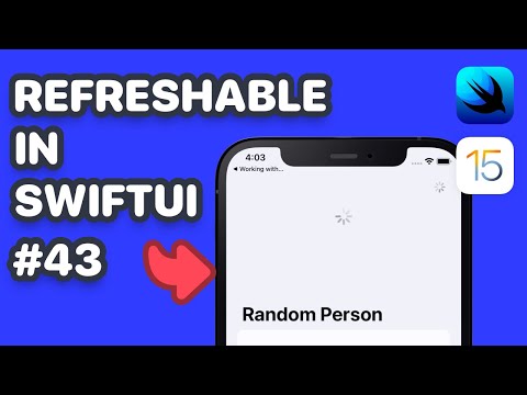 How to add Pull to Refresh in SwiftUI with Refreshable (SwiftUI Refreshable) thumbnail
