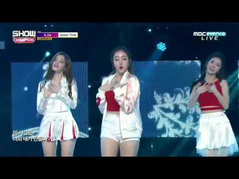[Comeback] 161026 A.DE (에이디이) - Good Time @ Show Champion (x265)