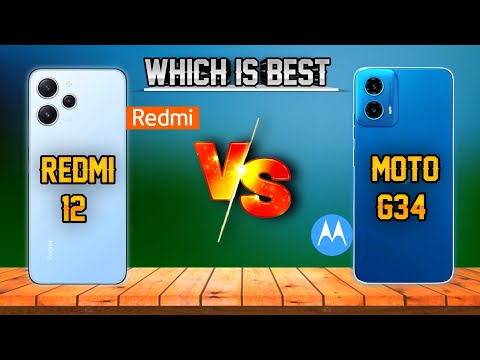 Redmi 12 Vs Moto G34 ⚡ Moto G34 Vs Redmi 12 ⚡ Which Is Better