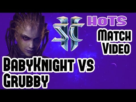 Starcraft 2 Heart of the Swarm Pro Match - Grubby (Protoss) vs BabyKnight (Protoss) Akilon Wastes