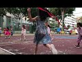 Hampton S CNY Dance By Girls From K2 Strong