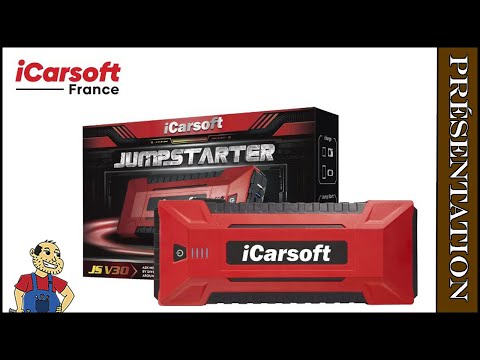 Car Won’t Start Due To Dead Battery? Senior French Mechanic Tough Tests iCarsoft JS V30 Multi-Brand Powerful Jump Starter