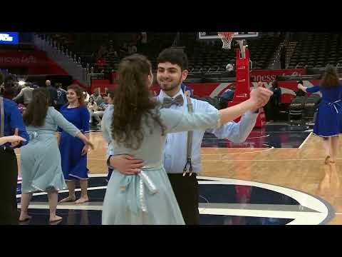 Rikudei Yachad’s Pregame Performance at the Washington Wizards (2/26/25)- Lehakat Klezmer