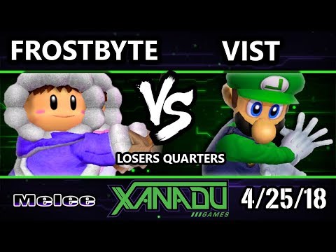 S@X 247 SSBM - Frostbyte (Ice Climbers) Vs. Vist (Luigi) - Smash Melee Losers Quarters