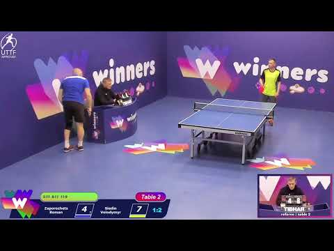 Winners League 29.10.21 Zaporozhets Roman - Siedin Volodymyr 11:30