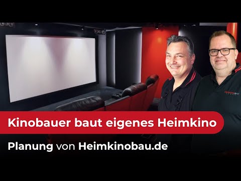 Wie ein Kinobauer und Handwerker sich sein eigenes Heimkino neu aufbaut: Holger3 von Heimkinobau.de