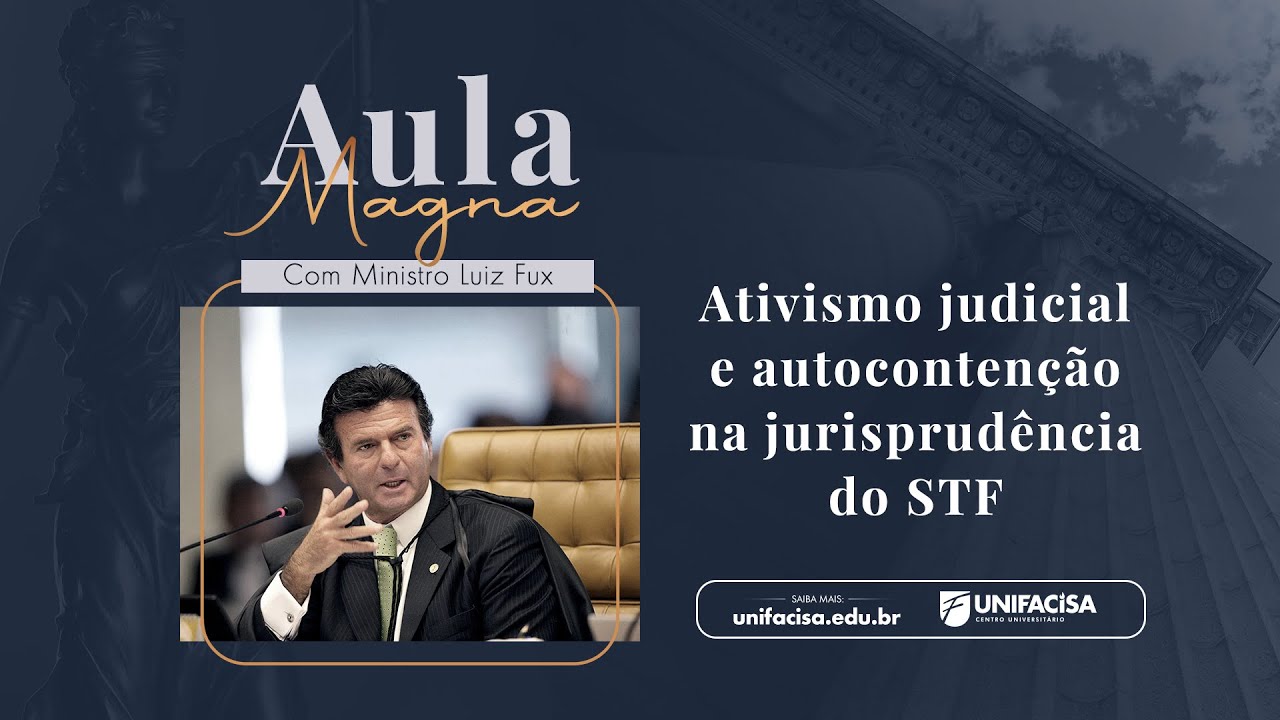 Aula Magna com Ministro Luiz Fux