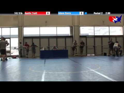 Austin Trott vs. Adam Fierro at 2013 Junior Nationals - FILA - FS