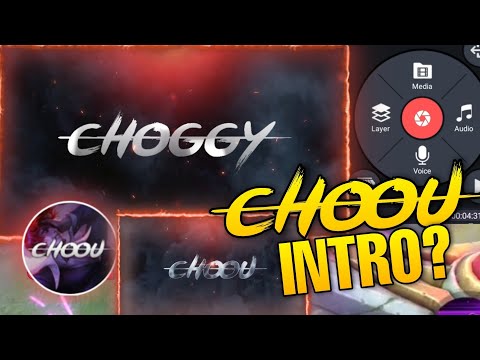 Choou Intro Tutorial - TEXT/LOGO REVEAL