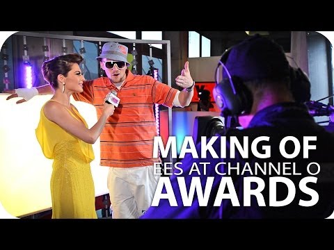EES at the "Channel O Awards" (behind the scenes)