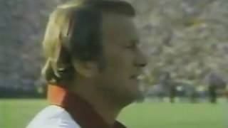 USC winning touchdown vs Oklahoma 1981