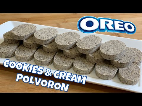COOKIES AND CREAM POLVORON | Easy Recipe
