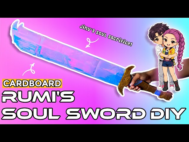 Vídeo relacionado con Brrnoo Espada Rumi de KPOP Demon Hunters, Accesorio de Cosplay Retráctil Impreso en 3D Que Brilla en la Oscuridad con Diseño de Runas, Espada de Juego de rol de Anime (Verde Luminoso)