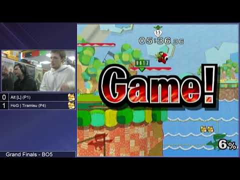 GSS 104 SSBM - Alt [L] (Red Fox) vs. HoG | Tiramisu (Default Fox) - Melee GF