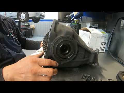 How to Replace Rear Differential Side Seals on Mercedes Benz W210