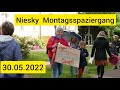 #Niesky #Montagsspaziergang 30.05.2022 #Protest #Demo