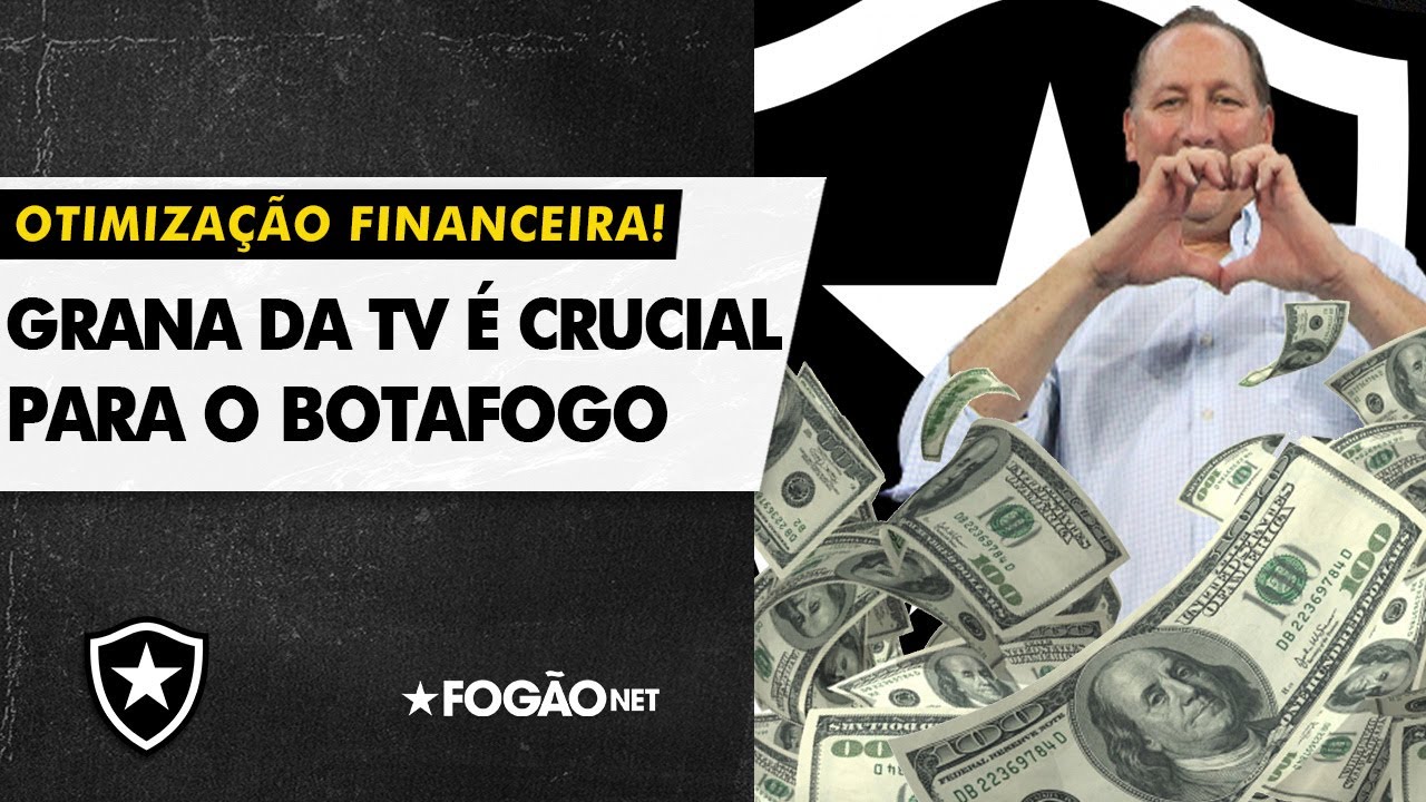 VÍDEO: Botafogo recebe R$ 44 milhões, grana crucial para otimização financeira