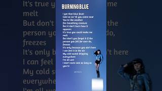 Burning Blue – Mariah the Scientist | Lyrics Shorts #burningblue #mariahthescientist #lyrics