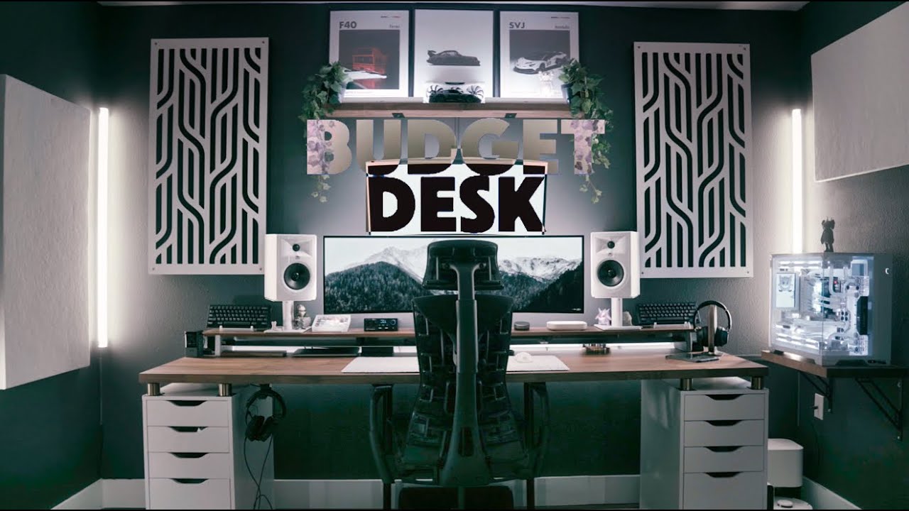 The ULTIMATE Budget Desk Build !
