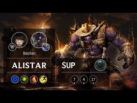 Alistar Support vs Pyke - EUW Challenger Patch 9.20