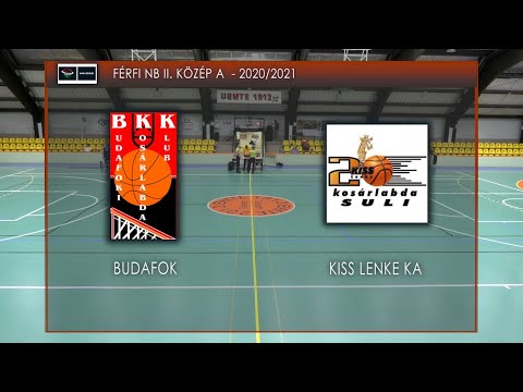 BUDAFOK - KISS LENKE KA  /FÉRFI NB II. KÖZÉP A CSOPORT