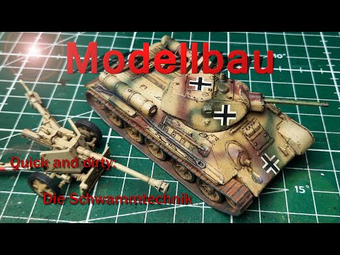 Quick and Dirty: Die Schwammtechnik