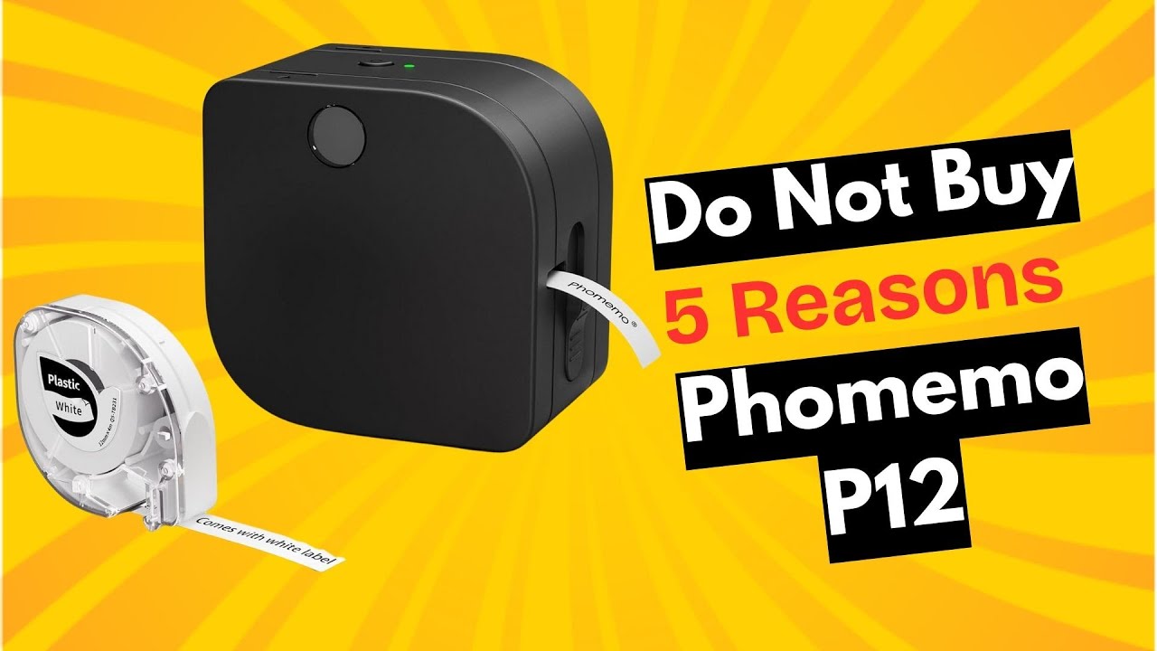 Stop! Don’t Buy the Phomemo P12 Before Watching This Brutal Review