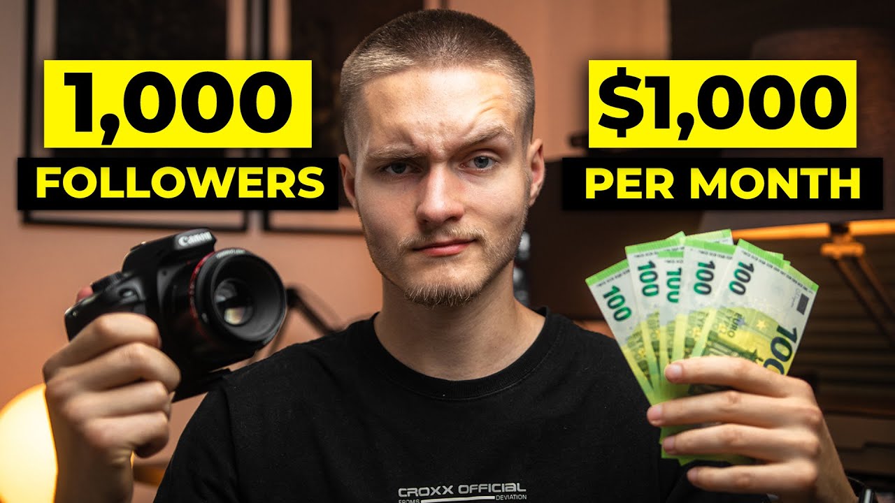How To Make $1,000 Per Month With 1000 Subscribers