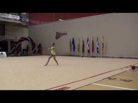 Izabella Helbin Junior Hoop ON 2016 Canadian Championships RG