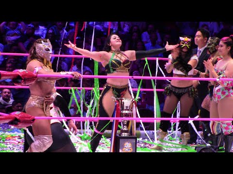 Así GANÓ Persephone el Grand Prix de Amazonas CMLL 2025 tras vencer a Thekla de Austria y AEW 