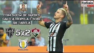 10/06/2018 - GALO 5x2 Fluminense - (Brasileirão 2018) - Narração do Caixa [ITATIAIA]