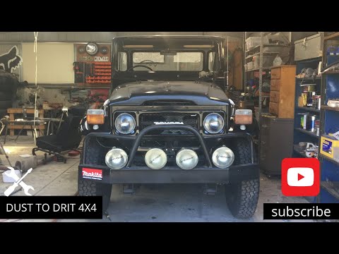 Fj45 Build EP17 (driveshafts fuel lines wiring + more)