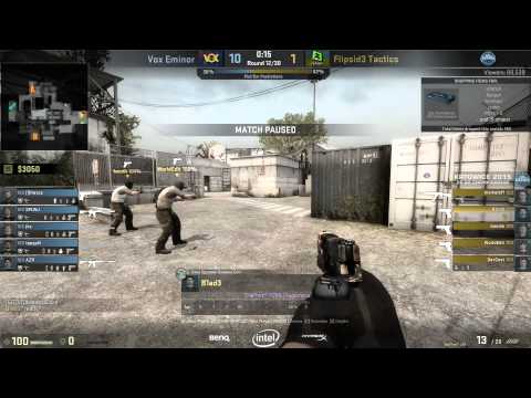 ESL One Katowice 2015 CS:GO | Group A Elimination Match | Vox Eminor vs Flipsid3 Tactics