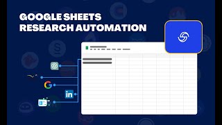 Automatic Research In Google Sheets with Cohesive AI