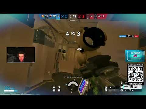 4K MONSTRO DO MANO HIT DESTRUINDO DE TWITCH, POR POUCO N LEVA O ACE - MELHORES MOMENTOS RAINBOW SIX