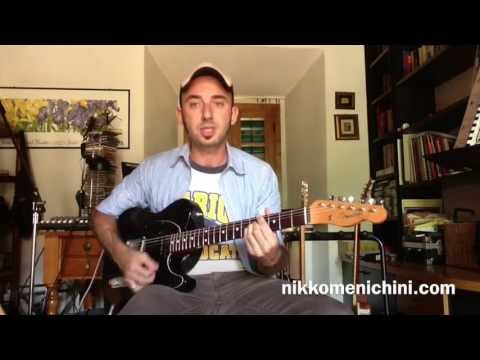 Treasure - Bruno Mars - Tutorial Chitarra