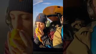 Airsickness alert! #aviation #sick #privatepilot #avgeek #vomit