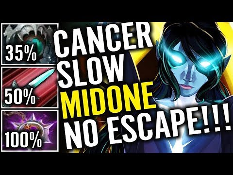 MidOne PA Cancer slow Can't Escape Phantom Assassin Carry Build by Mid One Dota