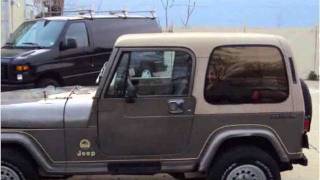 preview picture of video '1989 Jeep Wrangler Used Cars Long Branch NJ'
