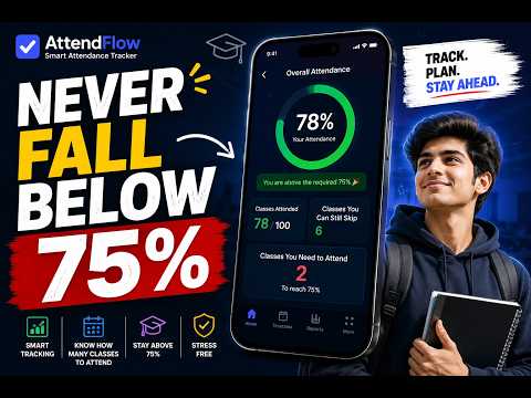 AttendFlow : Smart Attendance video thumbnail